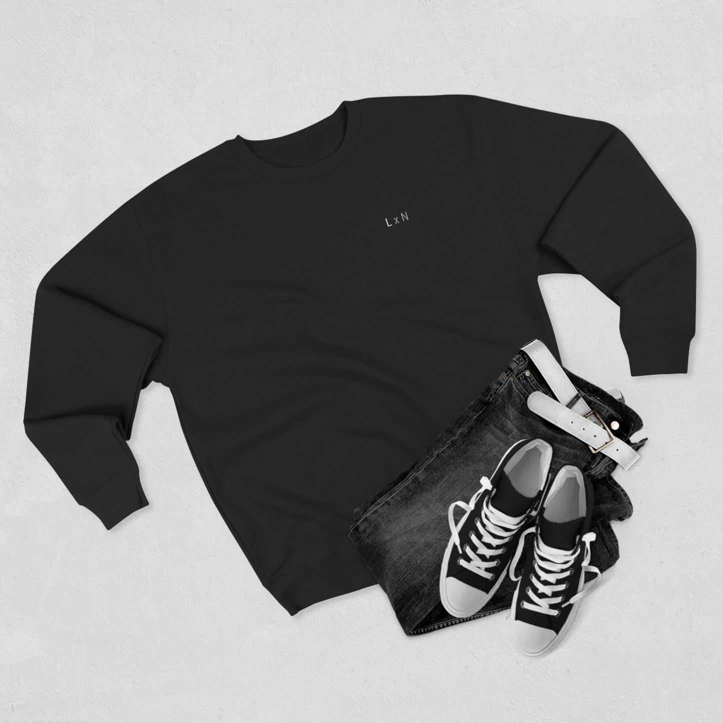 NOIR 01: DETACHMENT — Crewneck Sweatshirt